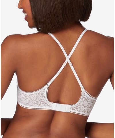 Pure Comfort Stretch Lace Demi Underwire Bra DM202C White $15.65 Bras