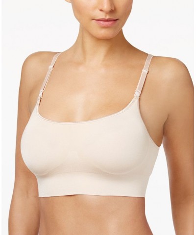 Warners Easy Does It Dig-Free Comfort Band with Seamless Stretch Wireless Lightly Lined Convertible Comfort Bra RM0911A $13.9...