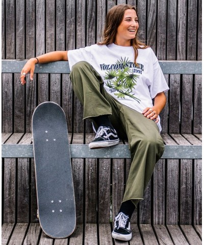 Juniors' ThisThatThem High Rise Skate Pants Military $28.42 Pants