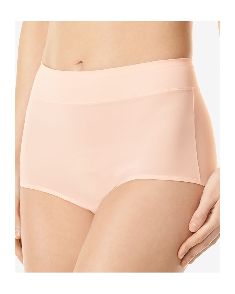 Warners No Pinching No Problems Tailored Brief 5738 Rosewater $9.24 Panty