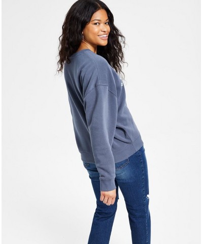 Juniors' Beverly Hills-Graphic Oversized Sweatshirt Gray $13.80 Tops