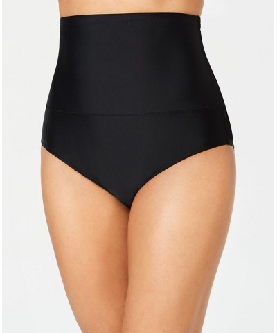 Women's Tahiti Bandini Tankini & Bikini Bottoms Black $20.50 Swimsuits