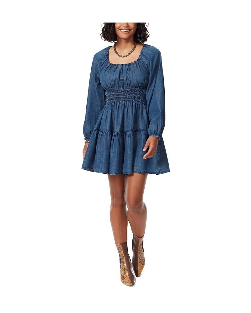 Women's Lora Cotton Smocked Bustier Pullover Dress Moon Bay $41.08 Dresses