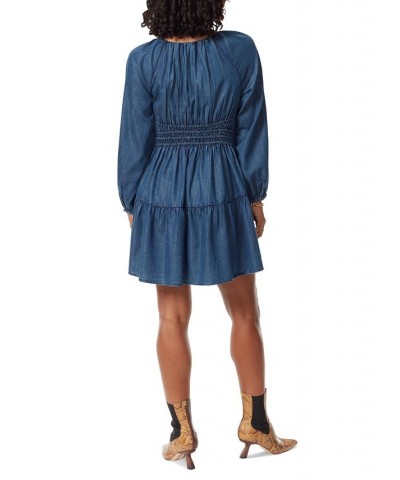 Women's Lora Cotton Smocked Bustier Pullover Dress Moon Bay $41.08 Dresses