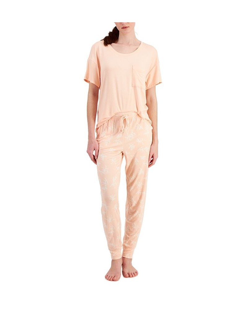 Super Soft Scoop-Neck Pajama Top Tropical Peach $11.79 Sleepwear