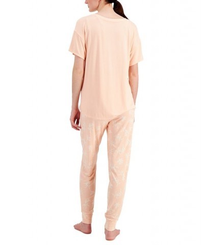 Super Soft Scoop-Neck Pajama Top Tropical Peach $11.79 Sleepwear