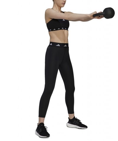 Women's Techfit 7/8 Training Leggings Black $21.20 Pants