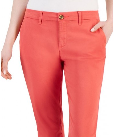 Women's TH Flex Hampton Cuffed Chino Straight-Leg Pants Coralie $24.00 Pants