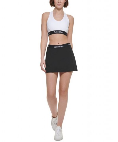 Women's A-Line Logo Skort Black $34.06 Shorts