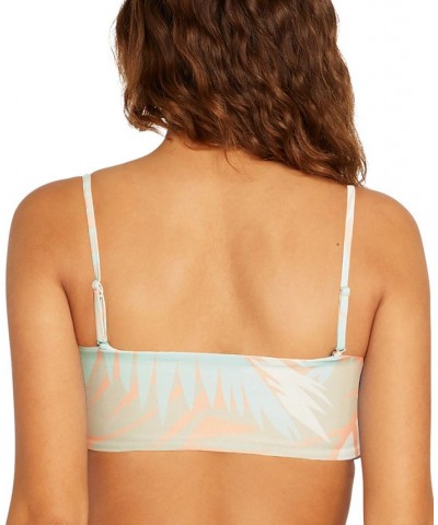 Juniors' Palm Shell Tube Bikini Top Melon $25.80 Swimsuits
