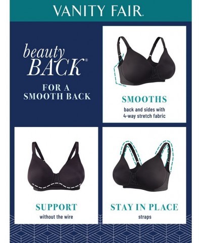 Full Figure Beauty Back Smoother Wireless Bra 71380 Sheer Quartz $15.95 Bras