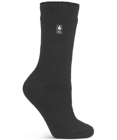 Women's Camellia Solid Crew Socks Gray $12.68 Accessories