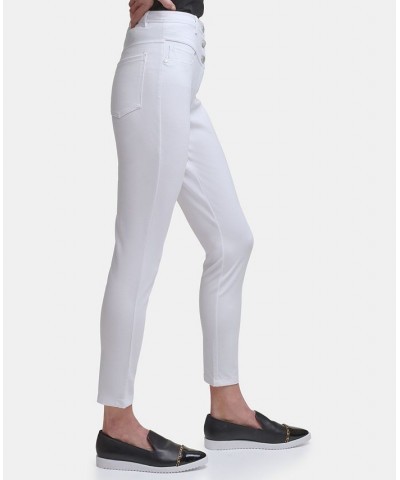 Women's High Waisted Seasonless Compression Pant White $51.74 Pants