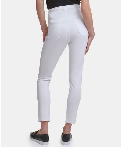 Women's High Waisted Seasonless Compression Pant White $51.74 Pants