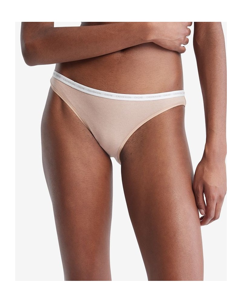 CK One Cotton Singles Bikini Underwear QD3785 Cedar $10.04 Panty