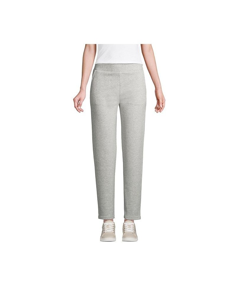 Women's Petite Serious Sweats Ankle Sweatpants Gray heather $34.98 Pants