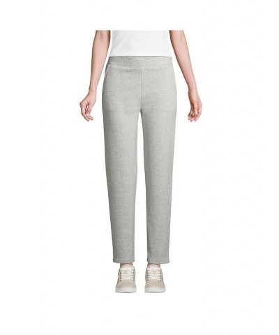 Women's Petite Serious Sweats Ankle Sweatpants Gray heather $34.98 Pants