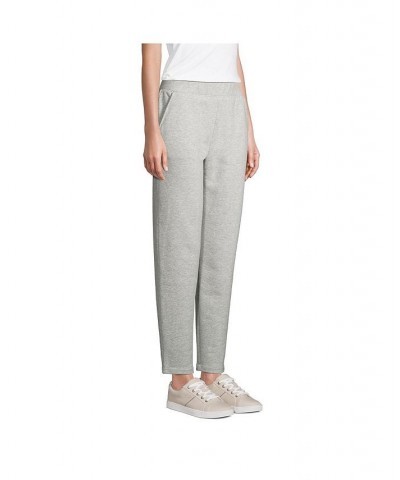 Women's Petite Serious Sweats Ankle Sweatpants Gray heather $34.98 Pants