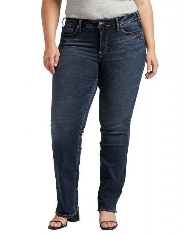 Plus Size Suki Slim Bootcut Jeans Short & Regular Lengths Indigo $30.20 Jeans