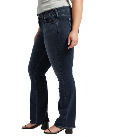 Plus Size Suki Slim Bootcut Jeans Short & Regular Lengths Indigo $30.20 Jeans