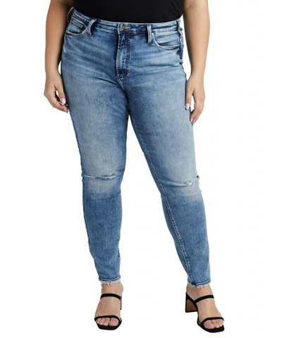 Plus Size High Note High Rise Skinny Jeans Indigo $34.53 Jeans