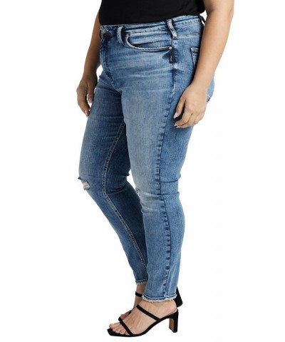 Plus Size High Note High Rise Skinny Jeans Indigo $34.53 Jeans