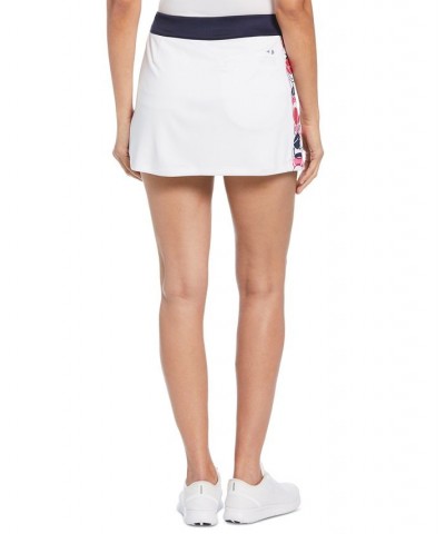 Women's Engineered Down The Line Skort Brilliant White $17.92 Skirts