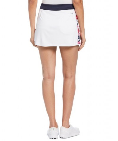 Women's Engineered Down The Line Skort Brilliant White $17.92 Skirts