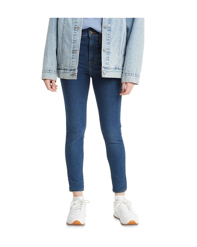 Women's Mile High Super Skinny Jeans in Short Length Blue $25.19 Jeans