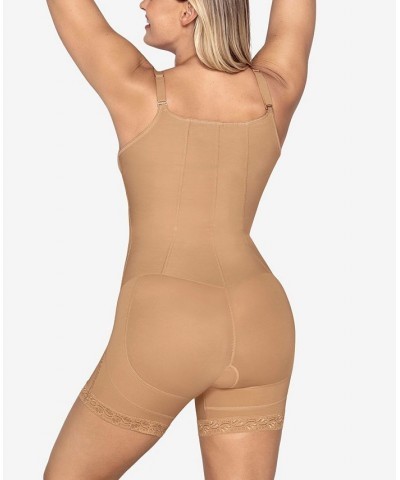 Women's Firm Compression BoyShorts Body Shaper with Butt Lifter Tan/Beige $35.70 Shapewear