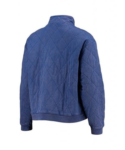 Women's Royal Florida Gators Unstoppable Chic Quilted Quarter-Zip Jacket Royal $31.50 Jackets