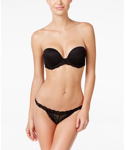 Strapless Plunge Multi-Way Bra 731023 Black $25.00 Bras