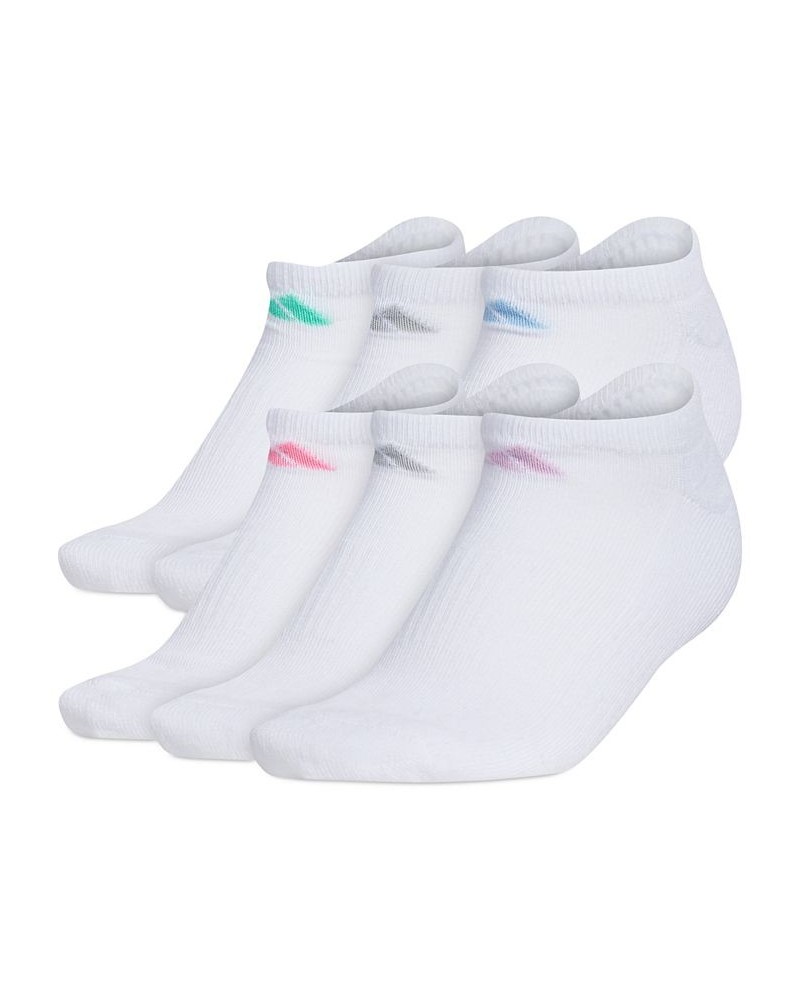 Women's 6-Pk. Athletic Cushioned No-Show Socks White/clear Sky Blue/bliss Lilac Purple $13.80 Socks