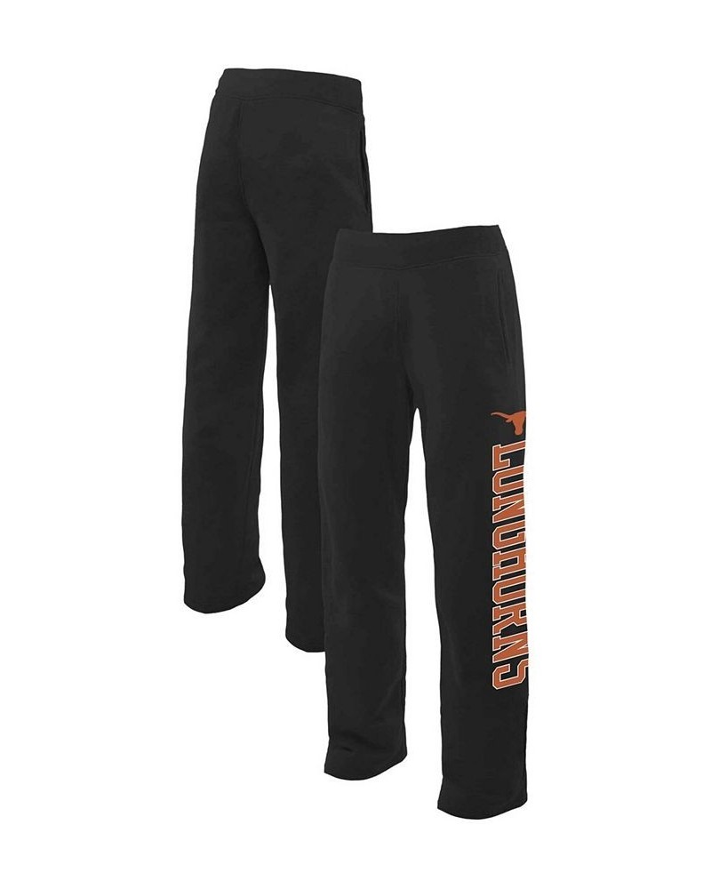 Women's Black Texas Longhorns Cozy Fleece Sweatpants Black $16.80 Pants