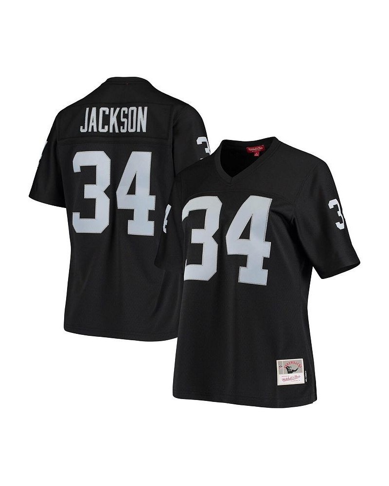 Women's Bo Jackson Black Las Vegas Raiders 1988 Legacy Replica Jersey Black $59.45 Jersey