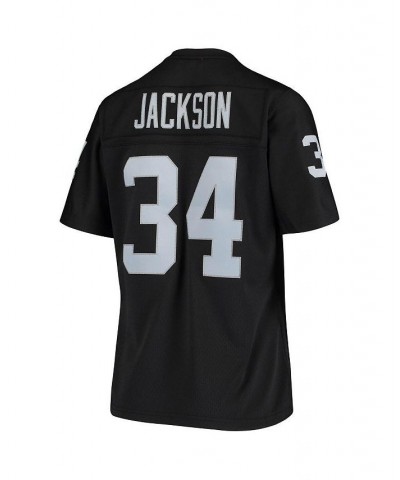 Women's Bo Jackson Black Las Vegas Raiders 1988 Legacy Replica Jersey Black $59.45 Jersey