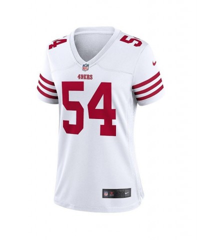 Women's Fred Warner White San Francisco 49ers Player Game Jersey White $65.80 Jersey