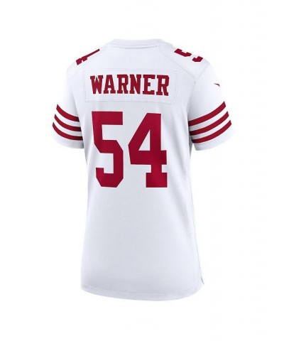 Women's Fred Warner White San Francisco 49ers Player Game Jersey White $65.80 Jersey