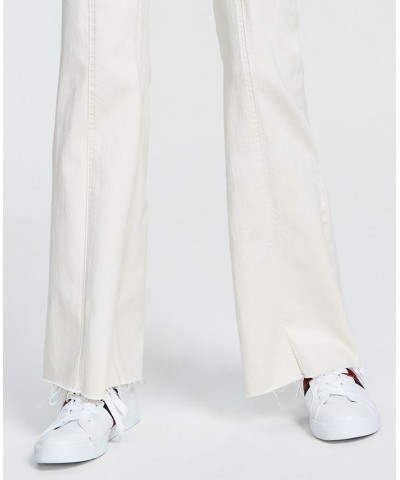 Women's High-Rise Flare-Leg Jeans Ws 268- Soft Rinse-White $34.51 Jeans