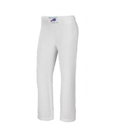 Women's Cream Buffalo Bills Cozy Scoop Neck Tank Top Pants Sleep Set Cream $48.59 Pajama