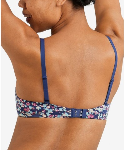 One Fab Fit 2.0 T-Shirt Shaping Underwire Bra DM7543 Lovely Animal Print - Navy Eclipse $14.26 Bras