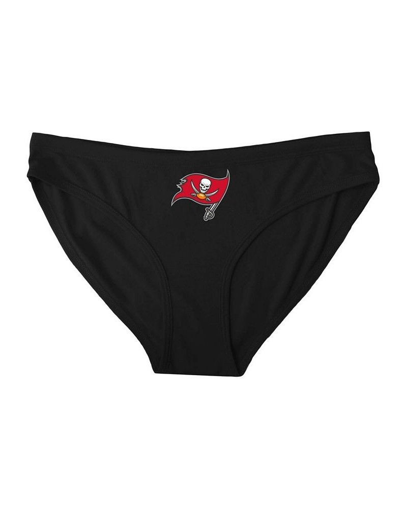 Women's Black Tampa Bay Buccaneers Solid Logo Panties Black $15.39 Panty