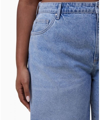 Women's Relaxed Denim Shorts Bells Blue $28.99 Shorts