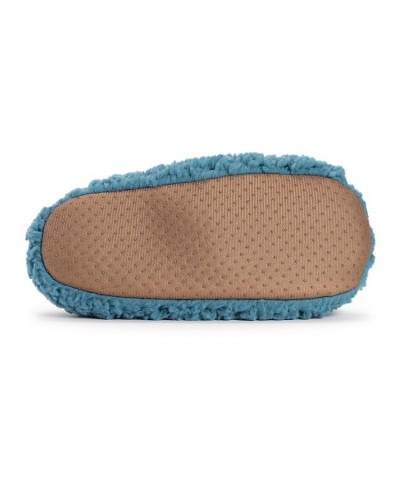 Women's Moisturized and Infused Ballerina Slipper Teal $15.30 Shoes