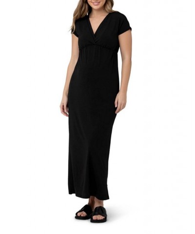 Misha Nursing Maxi Dress Black $47.73 Dresses