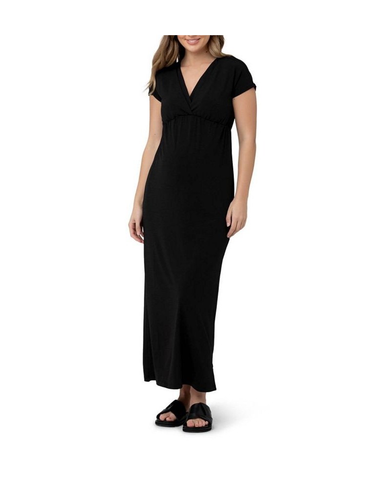 Misha Nursing Maxi Dress Black $47.73 Dresses