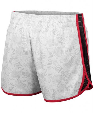 Women's White Black Alabama Crimson Tide The Plastics Geo Print Shorts White, Black $22.67 Shorts