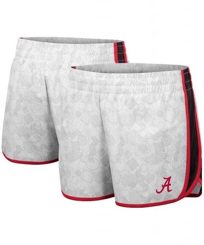 Women's White Black Alabama Crimson Tide The Plastics Geo Print Shorts White, Black $22.67 Shorts