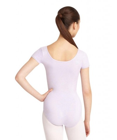 Short Sleeve Leotard Black $19.32 Tops