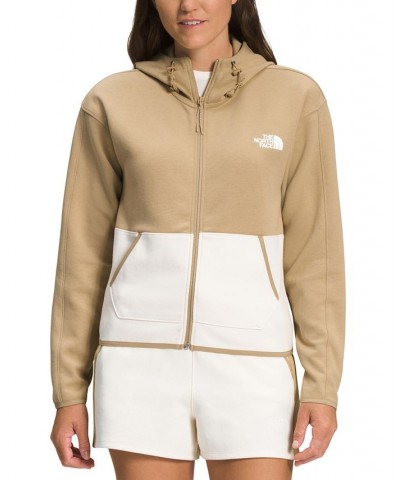 Women's TNF™ Tech Full-Zip Long Sleeve Hoodie Tan/Beige $37.00 Sweatshirts